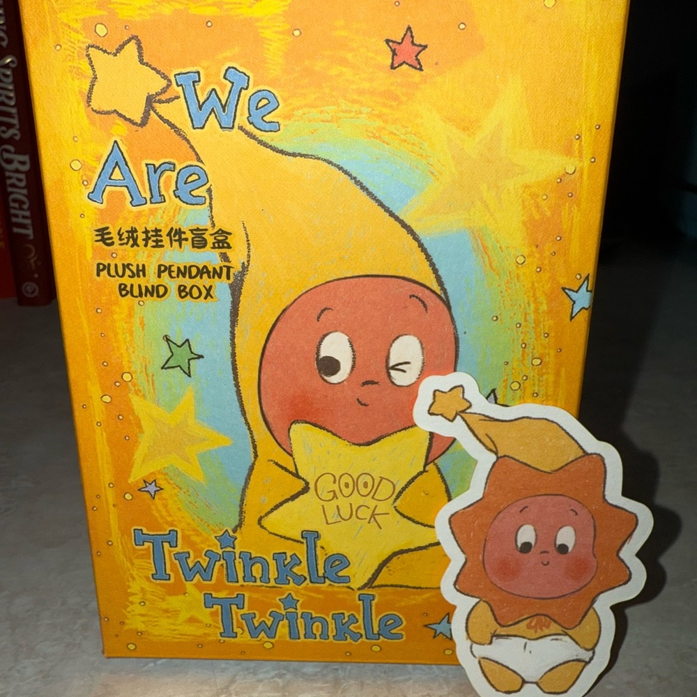 🛑SOLD🛑 We Are Twinkle Twinkle Plush Pendant (Little Sun)